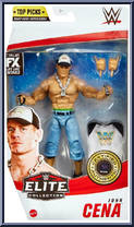 John Cena from WWE Elite Collection - Top Picks - 2021 manufactured by Mattel [Front]