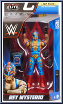 Rey Mysterio (Blue Pants) from WWE Elite Collection - Top Picks - 2023 manufactured by Mattel [Front]