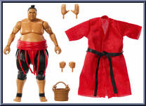 Yokozuna (Black Tights) from WWE Elite Collection - From the WWE Vault - Series 3 manufactured by Mattel [Loose]