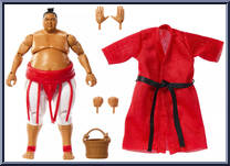Yokozuna (White Tights) from WWE Elite Collection - From the WWE Vault - Series 3 manufactured by Mattel [Loose]