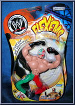 Rey Mysterio from WWE Flex 'Ems - Series  5 manufactured by Jakks Pacific [Front]
