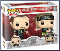 New Age Outlaws: "Road Dogg" Jessie James & Billy Gunn from WWE - Pop! Sets manufactured by Funko [Front]