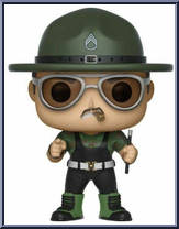 Sgt. Slaughter from WWE - Pop! Vinyl Figures manufactured by Funko [Loose]