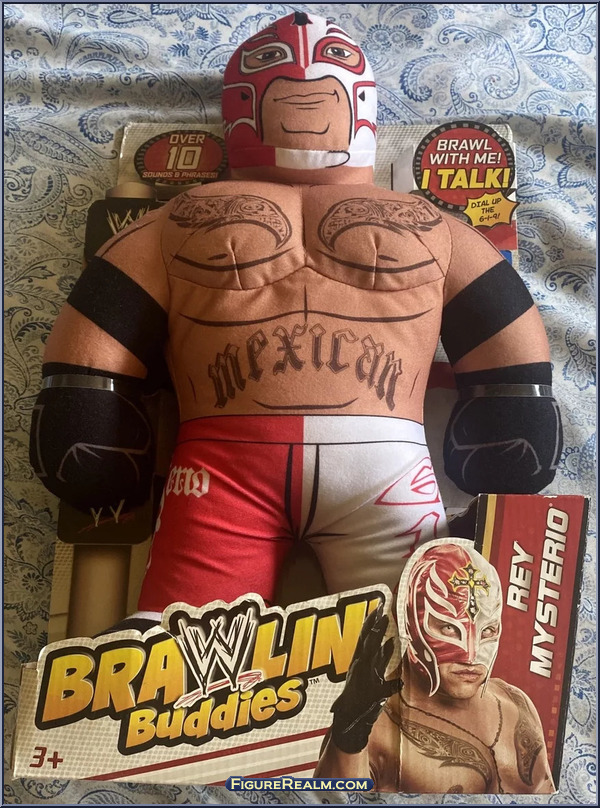 Rey Mysterio (Red) - WWE - Brawlin' Buddies - Mattel Action Figure