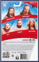 Otis from WWE - Series 117 manufactured by Mattel [Back]