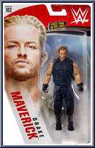 Drake Maverick (Chase) from WWE - Series 102 manufactured by Mattel [Front]