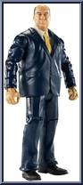 Paul Heyman from WWE - Series  63 manufactured by Mattel [Loose]