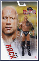 Rock from WWE - Wrestlemania 36 manufactured by Mattel [Front]
