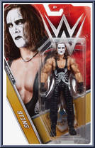 Sting (Flashback) from WWE - Series  68B manufactured by Mattel [Front]
