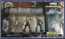 MVP / Undertaker / Jeff Hardy from WWE Micro Aggression - Series 13 manufactured by Jakks Pacific [Front]