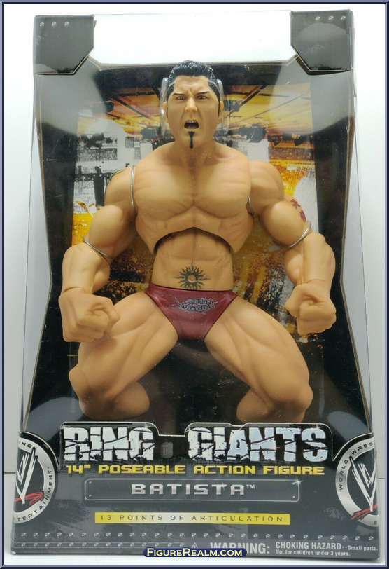 Batista - WWE Ring Giants - Series 2 - Jakks Pacific Action Figure