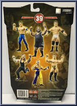 Evan Bourne from WWE Ruthless Aggression - Series 39 manufactured by Jakks Pacific [Back]