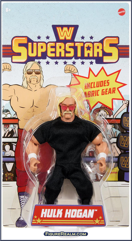 Hulk Hogan (Blue Pants) - WWE Superstars - Series 8 - Mattel Action Figure