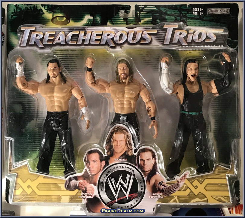 店舗JAKKS：WWE Treacherous Trios 3Pack Series 10 ビッグ・ショー、アンダーテイカー＆グレート・カリ（未開封品） プロレス、格闘技