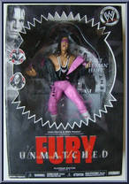 Bret Hitman Hart from WWE Unmatched Fury - Series  9 manufactured by Jakks Pacific [Front]