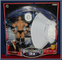 John Bradshaw Layfield from WWE WrestleMania 21 - Signature Gear manufactured by Jakks Pacific [Front]