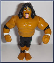 Samu of the Head Shrinkers from WWF - Series 10 manufactured by Hasbro [Loose]
