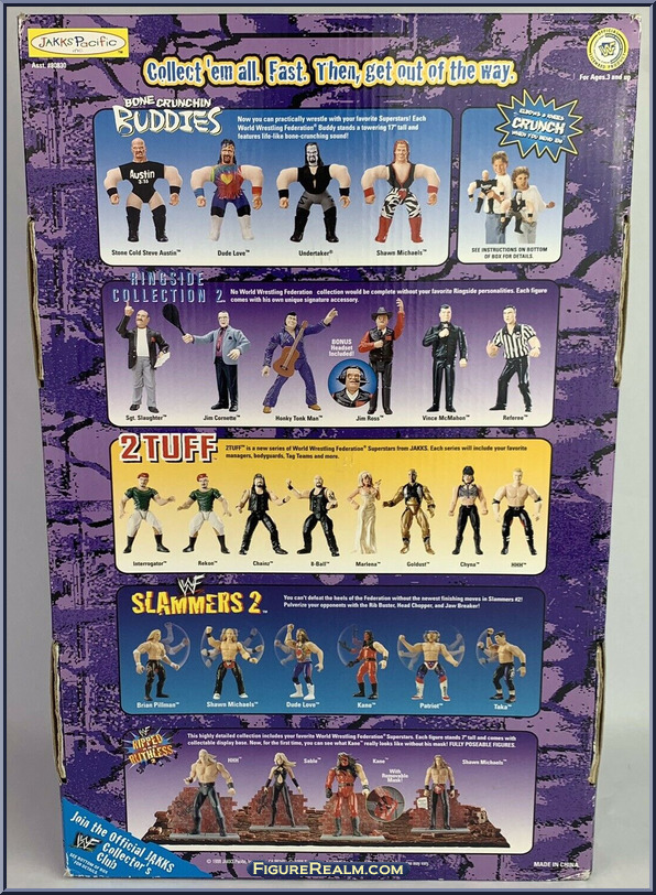 Shawn Michaels - WWF - Bone Crunchin Buddies - Jakks Pacific Action Figure