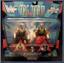 Headbangers from WWF - Tag Teams manufactured by Jakks Pacific [Front]