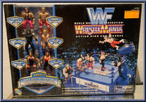 WrestleMania (Ring / 6 Figures) from WWF - Minis manufactured by Jakks Pacific [Front]