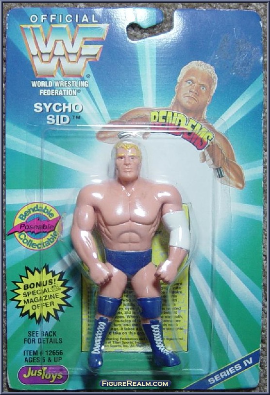 Sycho Sid - WWF - Series 4 - Just Toys Action Figure