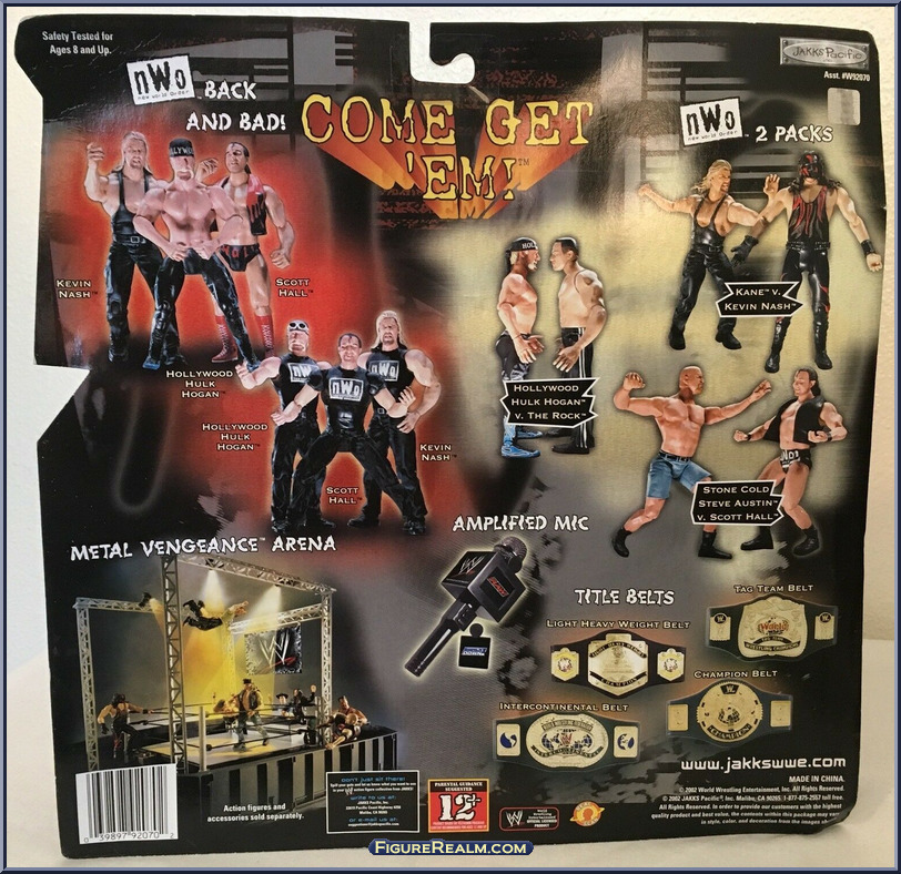 Scott Hall / Steve Austin - WWF R3 - nWo - Jakks Pacific Action Figure