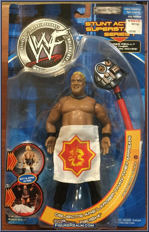 Rikishi - WWF Titan Tron Live - Stunt Action Superstars - Series 1 ...