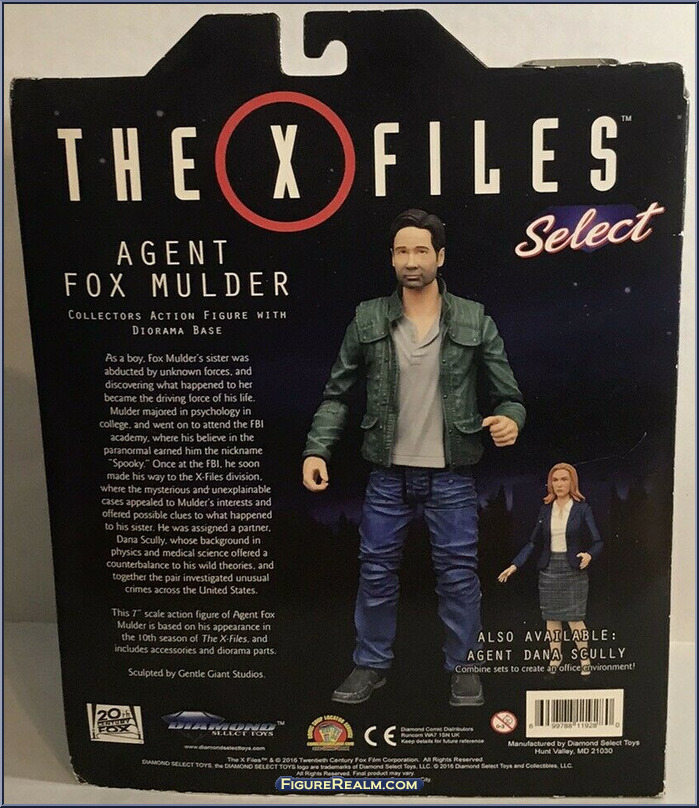 Agent Fox Mulder - X-Files - Basic Series - Diamond Select Action