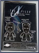 Frohike from X-Files - Blind Boxed - The Truth is Out There manufactured by Titan Merchandise [Back]