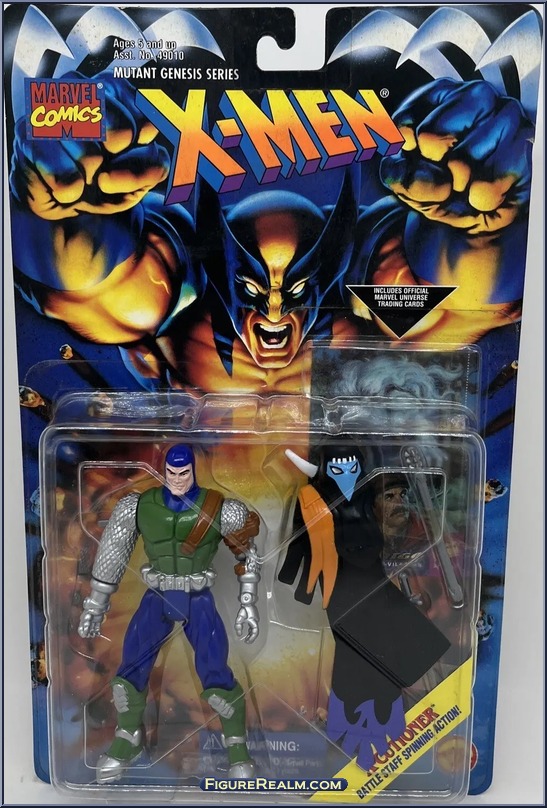 X-Cutioner (Dark Green) - X-Men - Mutant Genesis Series - Toy Biz ...