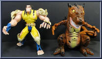 Savage Wolverine & Crawler-Rex