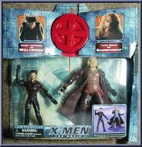Wolverine vs. Sabretooth from X-Men - Movie - Twin Packs manufactured by Toy Biz [Front]