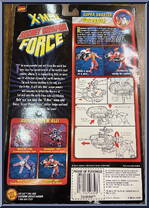Colossus from X-Men - Secret Weapon Force - Super Shooters manufactured by Toy Biz [Back]