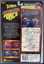 Colossus from X-Men - Secret Weapon Force - Super Shooters manufactured by Toy Biz [Back]