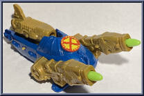 Cyclops from X-Men - Secret Weapon Force - Battle Blasters manufactured by Toy Biz [Loose]
