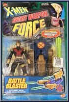 Cyclops from X-Men - Secret Weapon Force - Battle Blasters manufactured by Toy Biz [Front]