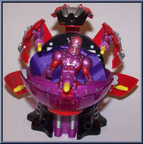 Magneto from X-Men - Secret Weapon Force - Battle Bases manufactured by Toy Biz [Loose]