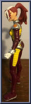 Rogue from X-Men - Secret Weapon Force - Power Slammers manufactured by Toy Biz [Loose]