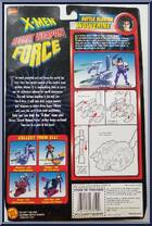 Wolverine from X-Men - Secret Weapon Force - Battle Blasters manufactured by Toy Biz [Back]