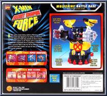 Wolverine from X-Men - Secret Weapon Force - Battle Bases manufactured by Toy Biz [Back]