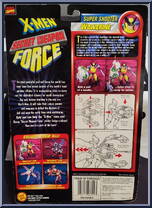 Wolverine from X-Men - Secret Weapon Force - Super Shooters manufactured by Toy Biz [Back]