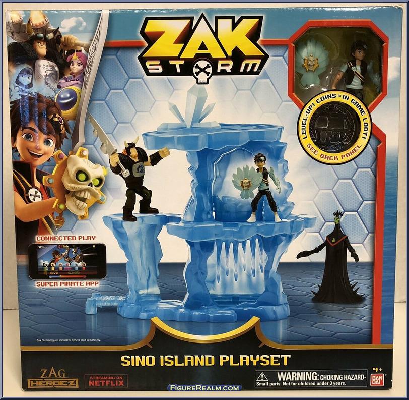 Sino Island Playset Zak Storm Playsets Bandai Action Figure