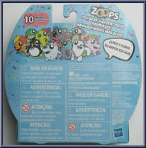 Polar Bear from Zoops - Basic Series manufactured by Hasbro [Back]