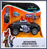 Judy's Police Cruiser from Zootopia - Vehicles manufactured by Tomy [Front]