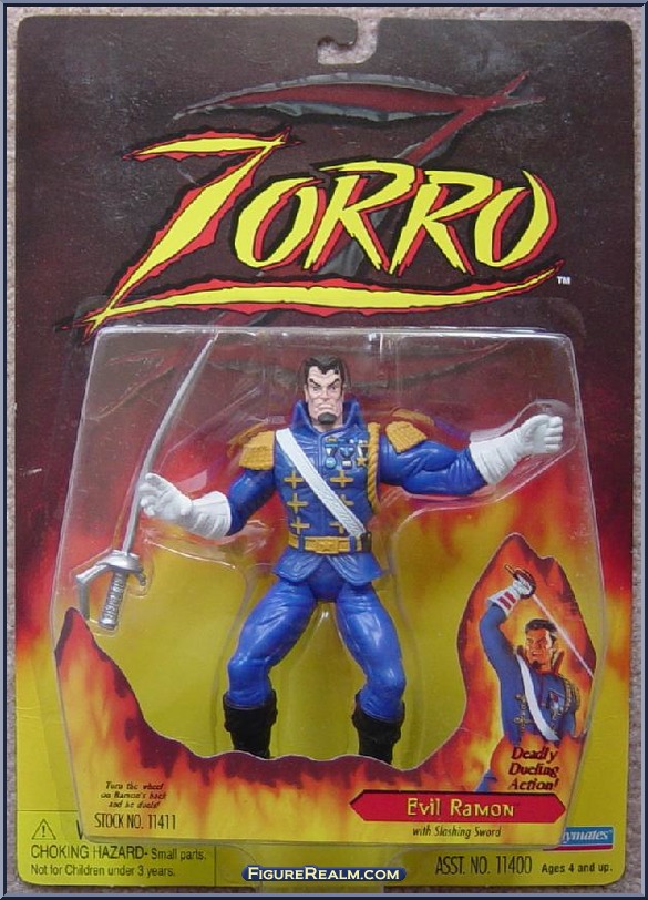 Evil Ramon - Zorro - Basic Series - Playmates Action Figure