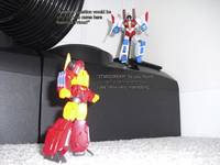 Rodimus Prime Vs Starscream Part I Comic Strip Panel #4