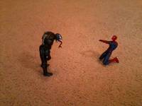 Spidey Says Size Matters! Comic Strip Panel #1