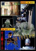Robocop Vs Predator Vs Terminator Comic Strip Panel #1