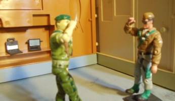 Howie's GI Joe Special Missions #2 - Border War PART 1 Comic Strip Panel #1 [Reporting For Duty]