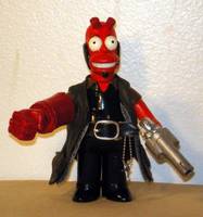 Hellboy Homer (Simpsons) Custom Action Figure